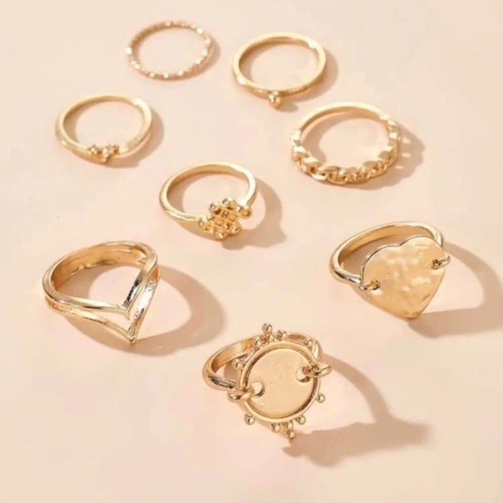 3/$30 💛 Boho Ring Set